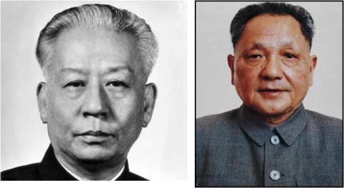Liu Shaoqi y Den Xiaoping