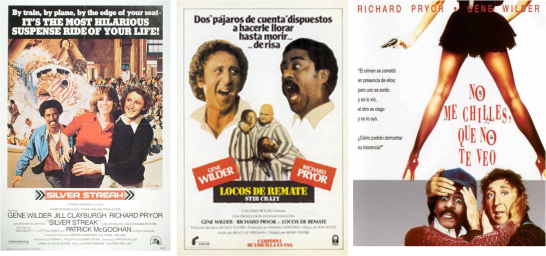 Afiches de películas protagonizadas por Wilder y Richard Pryor.png